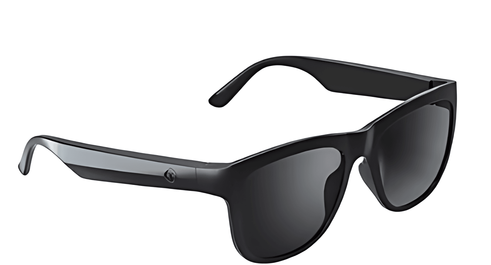 Smart Bluetooth Sunglasses with Audio - Wireless Music & Hands-Free Calls with Blue Light Protection Black