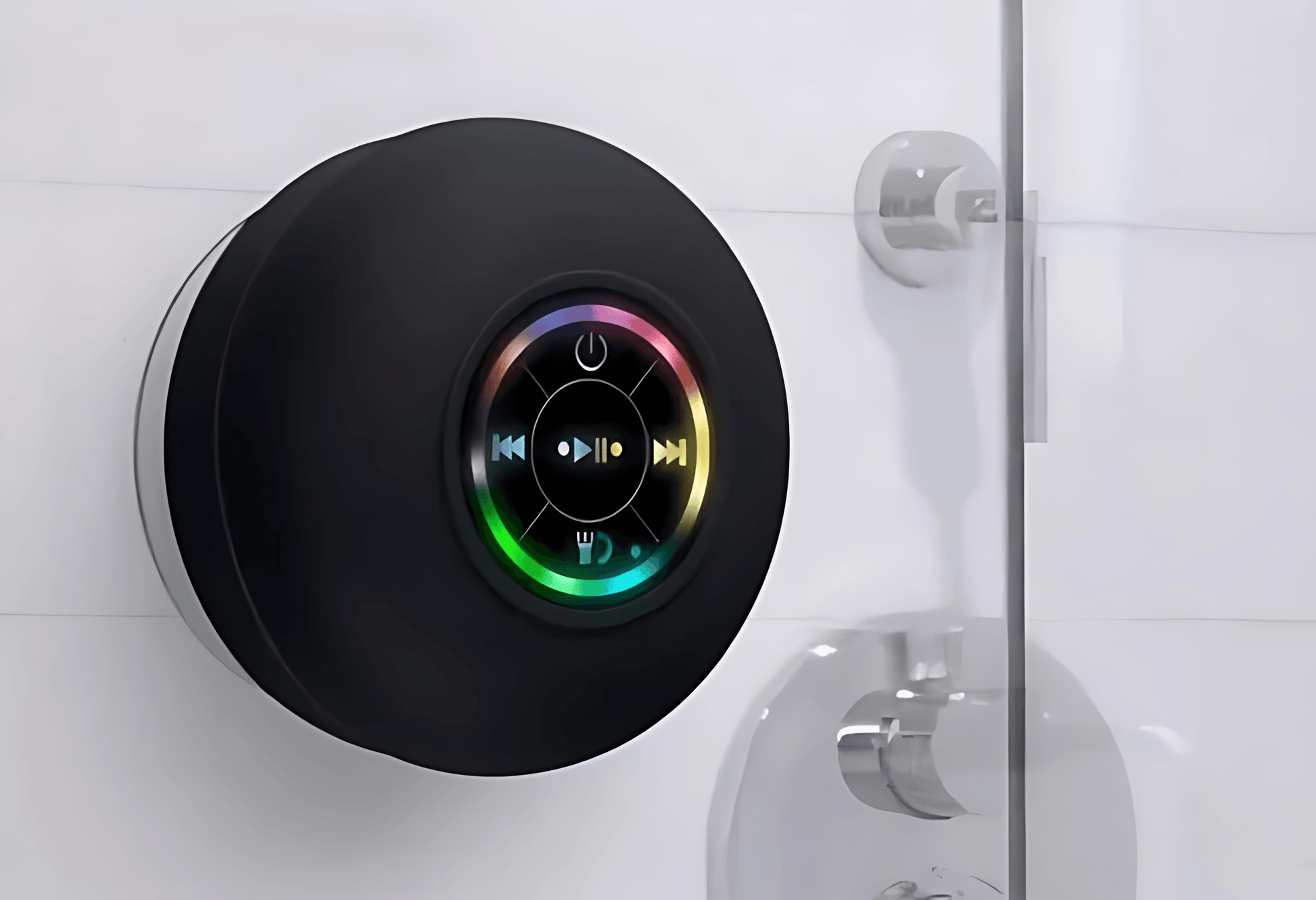 Compact Waterproof Bluetooth Speaker - Ideal for Beach and Pool Use