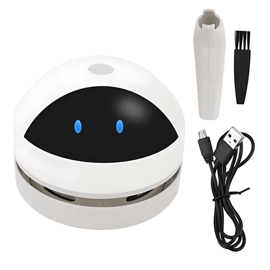 USB Desk Vacuum Cleaner - Lightweight & Portable for Easy Cleaning