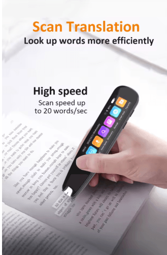 Multi-Language Translator Pen - Voice & Text Translation Device with 112 Languages
