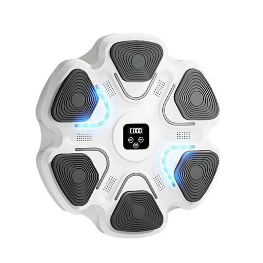 Ezdore Smart LED Boxing Trainer with Music & Timer White