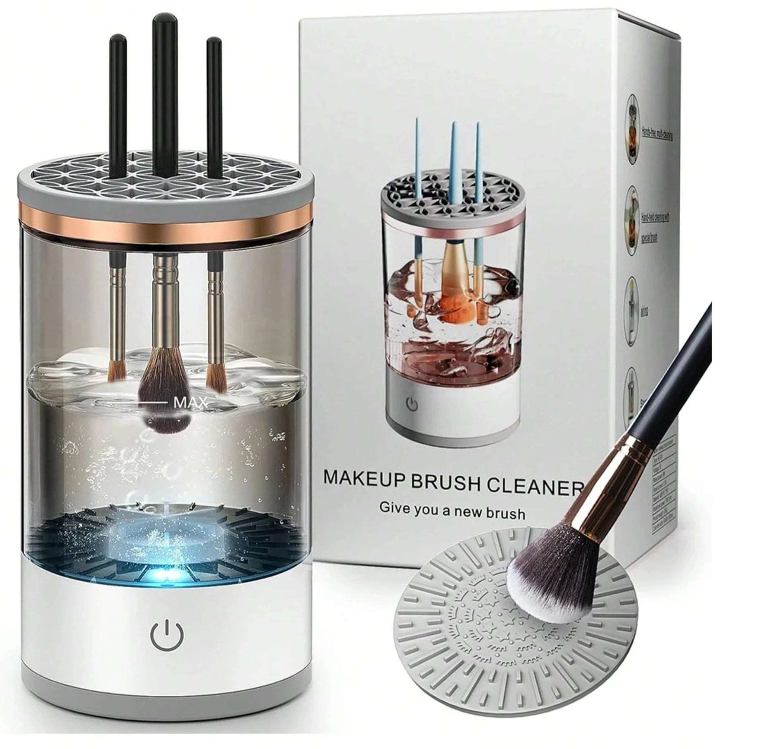  Portable Electric Makeup Brush Cleaner 