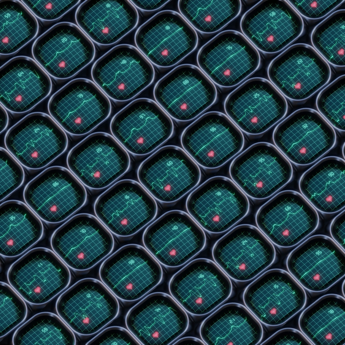 a computer generated image of a bunch of circles