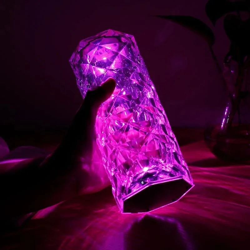  LED Crystal Table Lamp