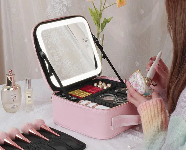 Stylish Smart LED Makeup Bag