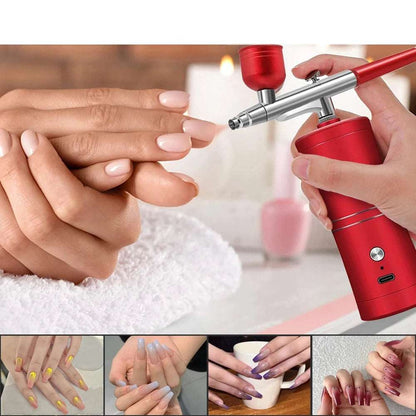 Mini Portable Airbrush Nail Kit Ezdore