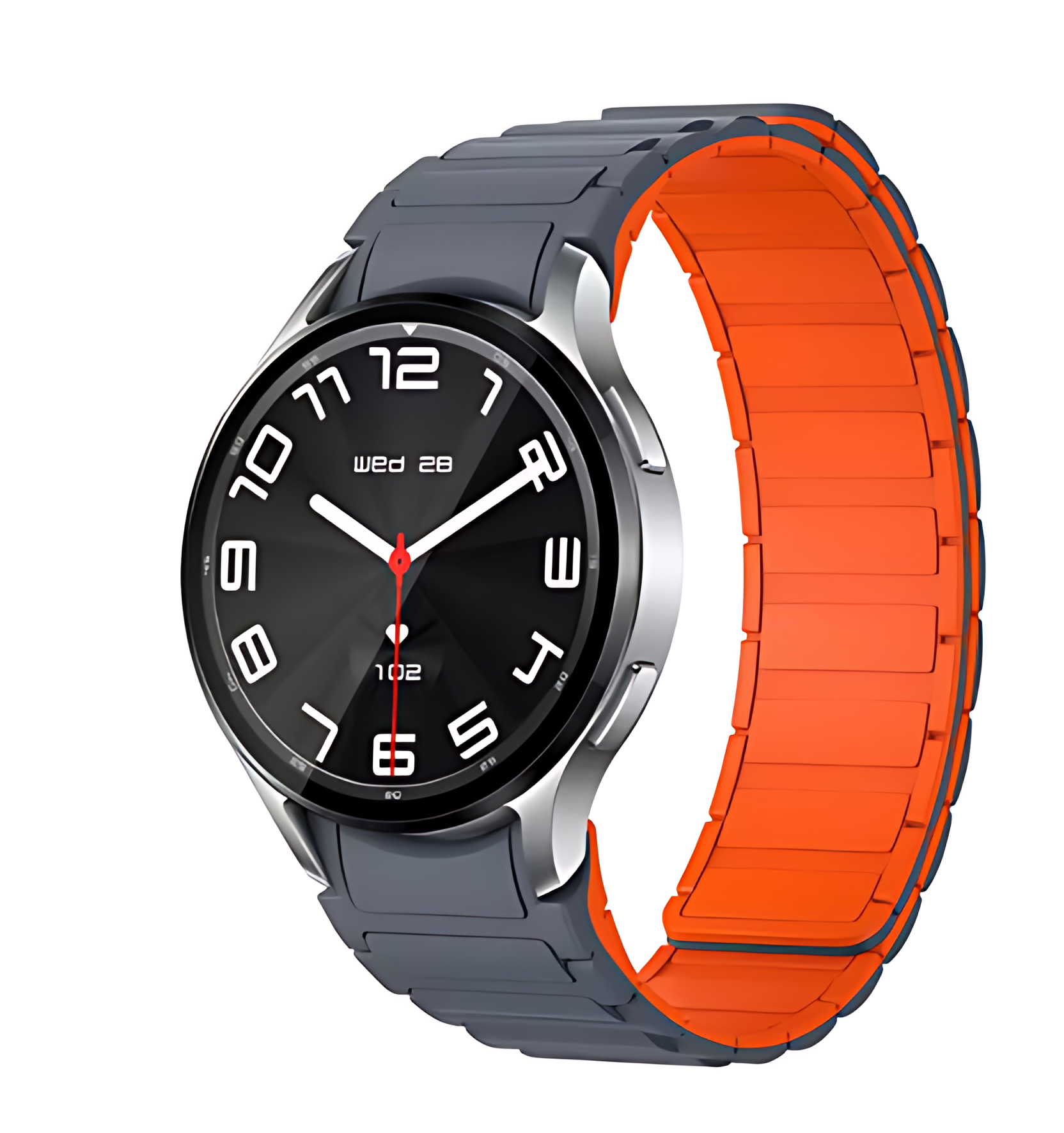 Ultra AI Magnetic Smartwatch with  HD Display | Sports Tracking & Bluetooth Calling for Men & Women Ezdore