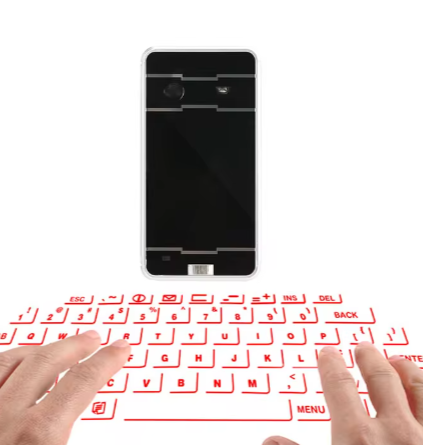 Wireless Laser Bluetooth Keyboard